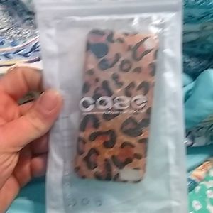 Leppard print phone case